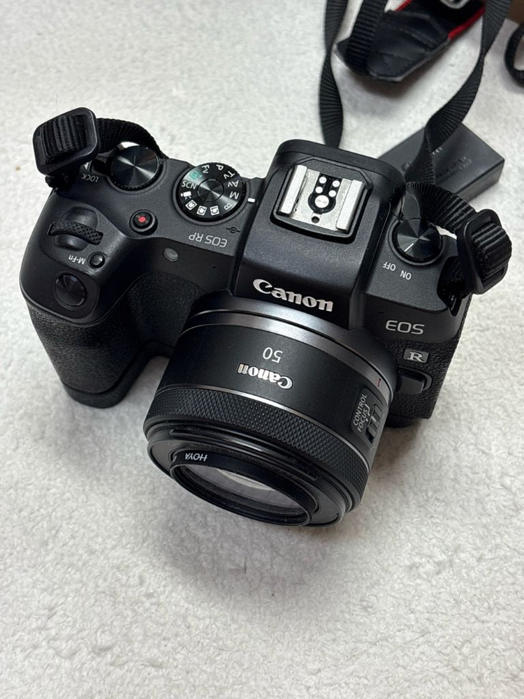 캐논 rp + 확장그립 이미지