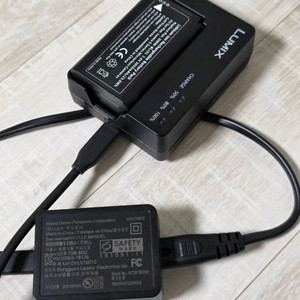 파나소닉 루믹스 DMW-BTC14 충전기 및 BLJ31 배터리 루믹스 s1 s1r s1h 이미지