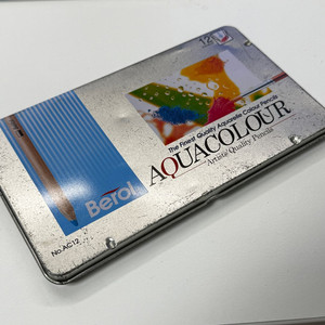 Berol 수채 색연필 12색 Aquacolor 미술 용품 이미지