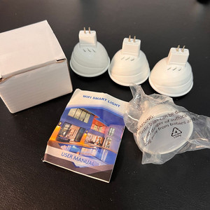 MR16 12V 5W LED RGB 스포트 라이트 스마트 전구 팝니다. 1~4개 Wifi 할로겐 이미지