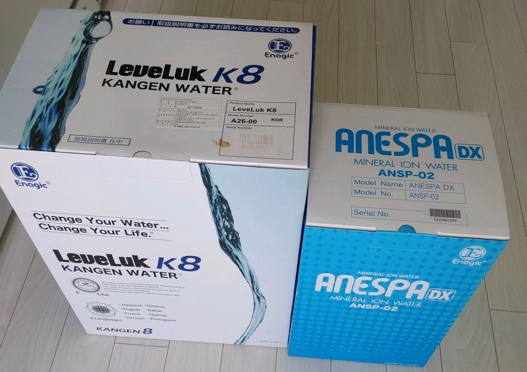 에나직크 정수기 LeveLuk K8팝니다 이미지