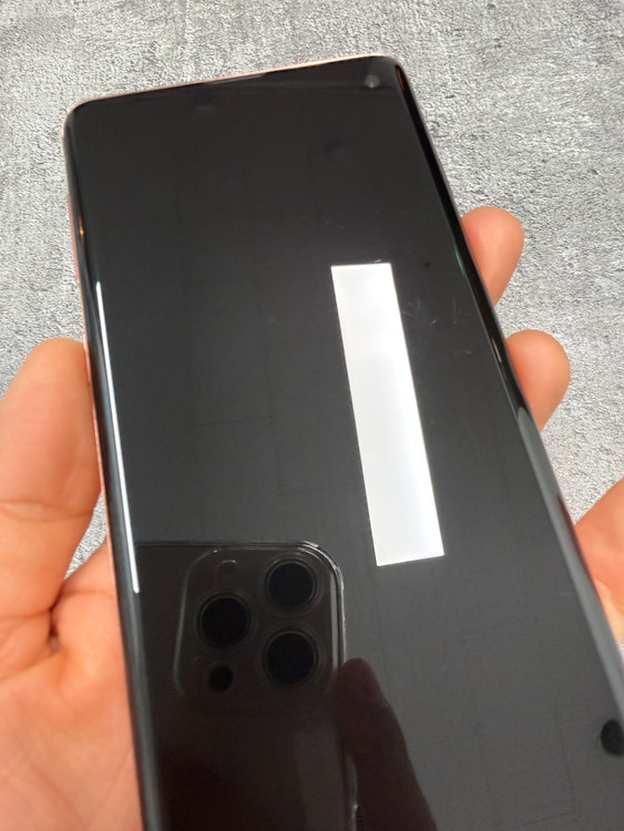 갤럭시 S10 주황 128기가 이미지