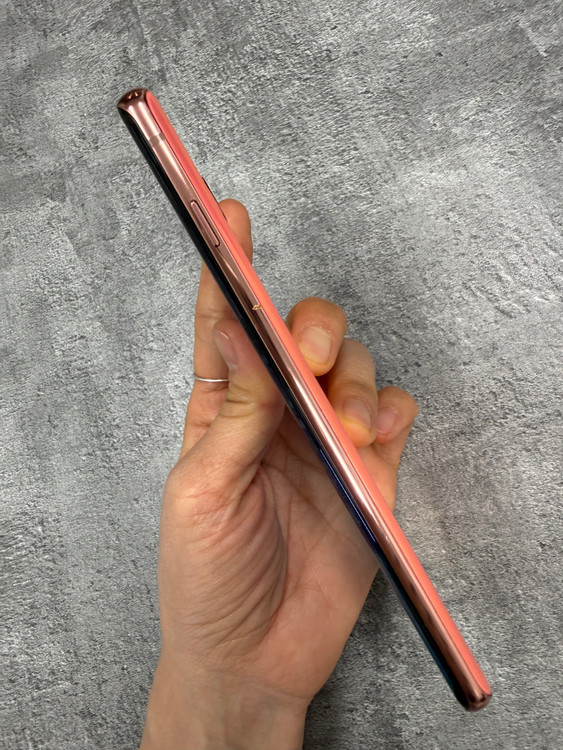 갤럭시 S10 주황 128기가 이미지