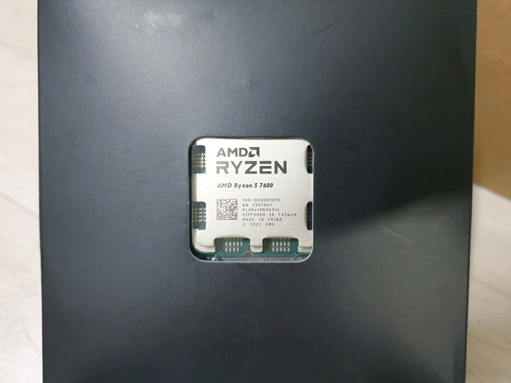 AMD 라이젠5 7600 5.525GHz 고수율 CPU (번들쿨러 포함) 이미지