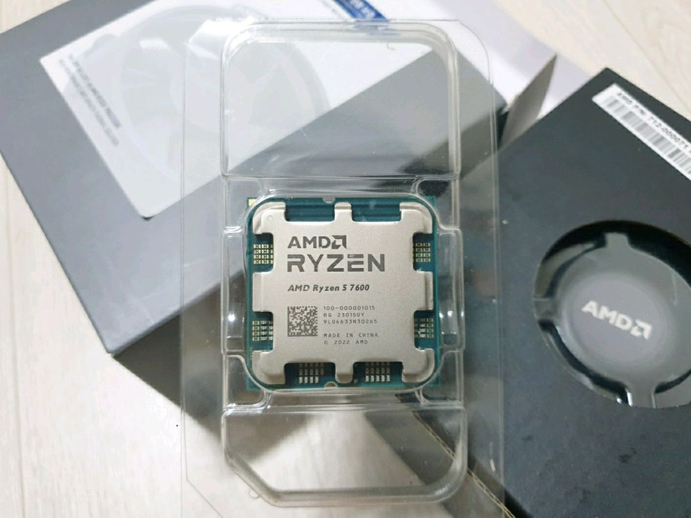 AMD 라이젠5 7600 5.5GHz 고수율 CPU (번들쿨러 포함) 이미지