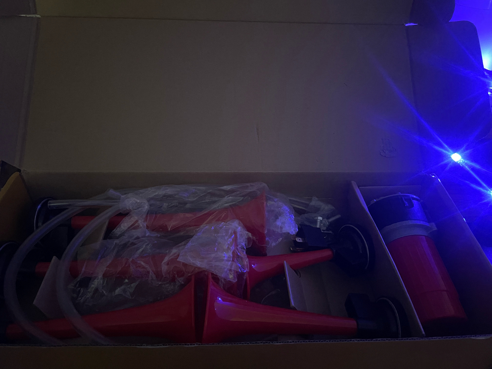 s급 딕시랜드 에어혼 / 오토바이용품 / 보이져125 크루심알파 조이맥스 엑스맥스 이미지