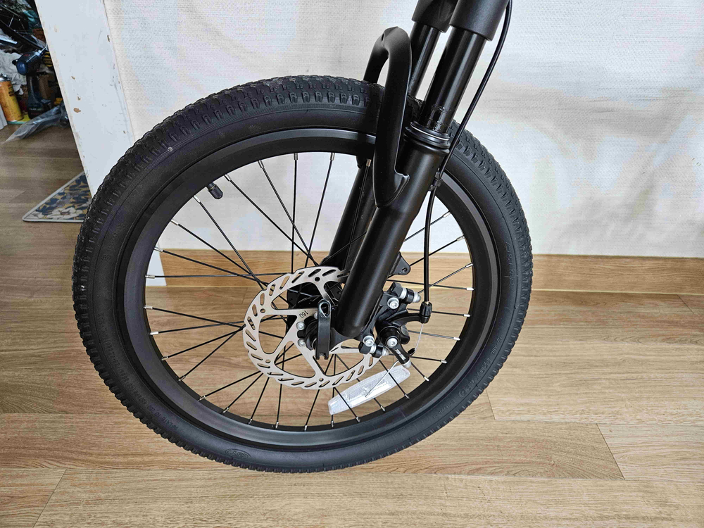 노브 X7 풀샥 접이식 자전거 이미지