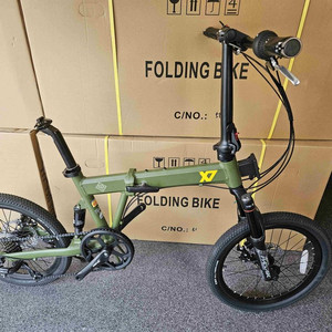 노브 X7 풀샥 접이식 자전거 이미지