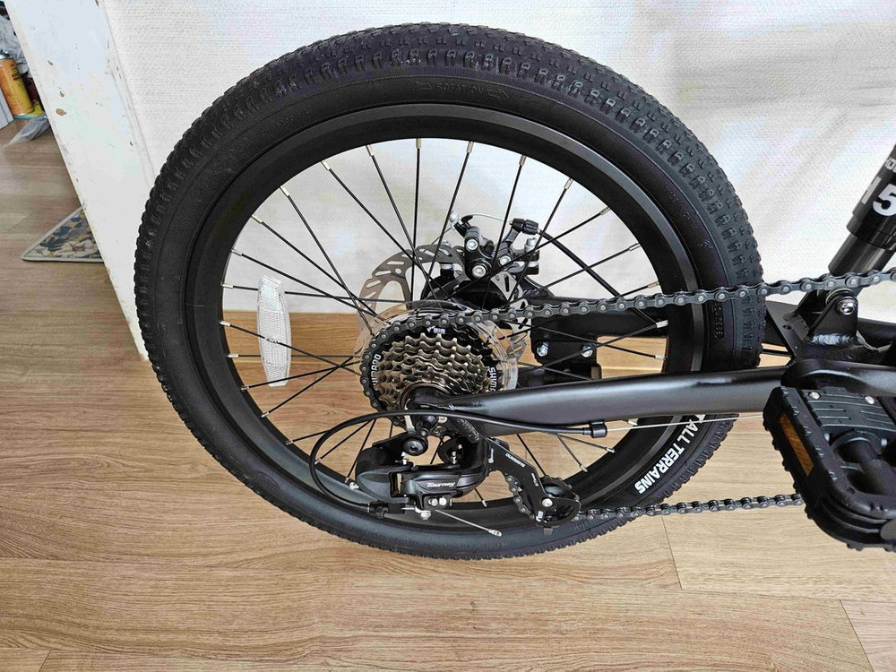 노브 X7 풀샥 접이식 자전거 이미지