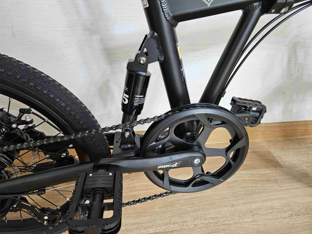 노브 X7 풀샥 접이식 자전거 이미지