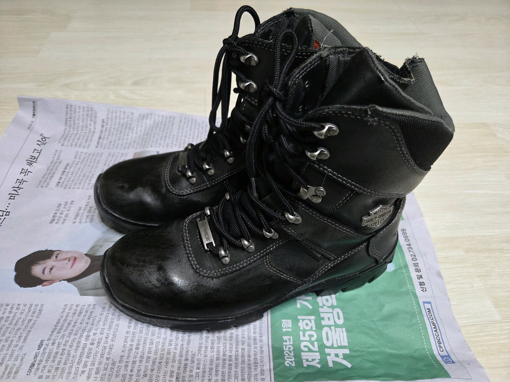 할리데이비슨 부츠 265mm 이미지