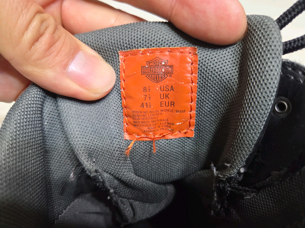 할리데이비슨 부츠 265mm 이미지