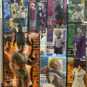 제일복권 헌터헌터 키메라 앤트 그리드 아일랜드 라스트원 네페르피트 곤 키르아 겐스루 주사위 카드 포스터 피규어 이미지