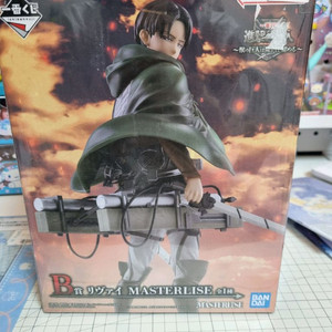 <미개봉>진격의거인 리바이 제일복권 B상 쿠지 피규어 진격거 이미지