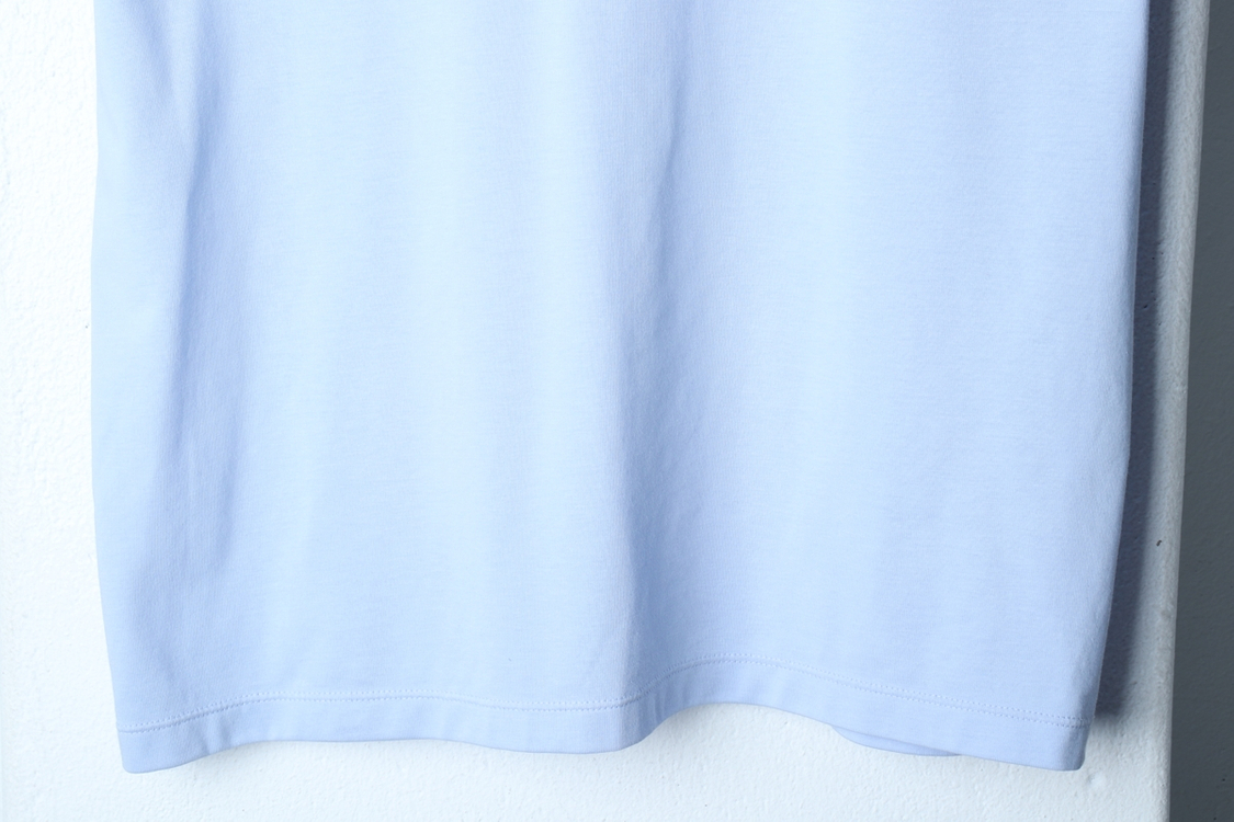(S) 더니트컴퍼니 반팔 티셔츠 연블루 무지 솔리드 이미지