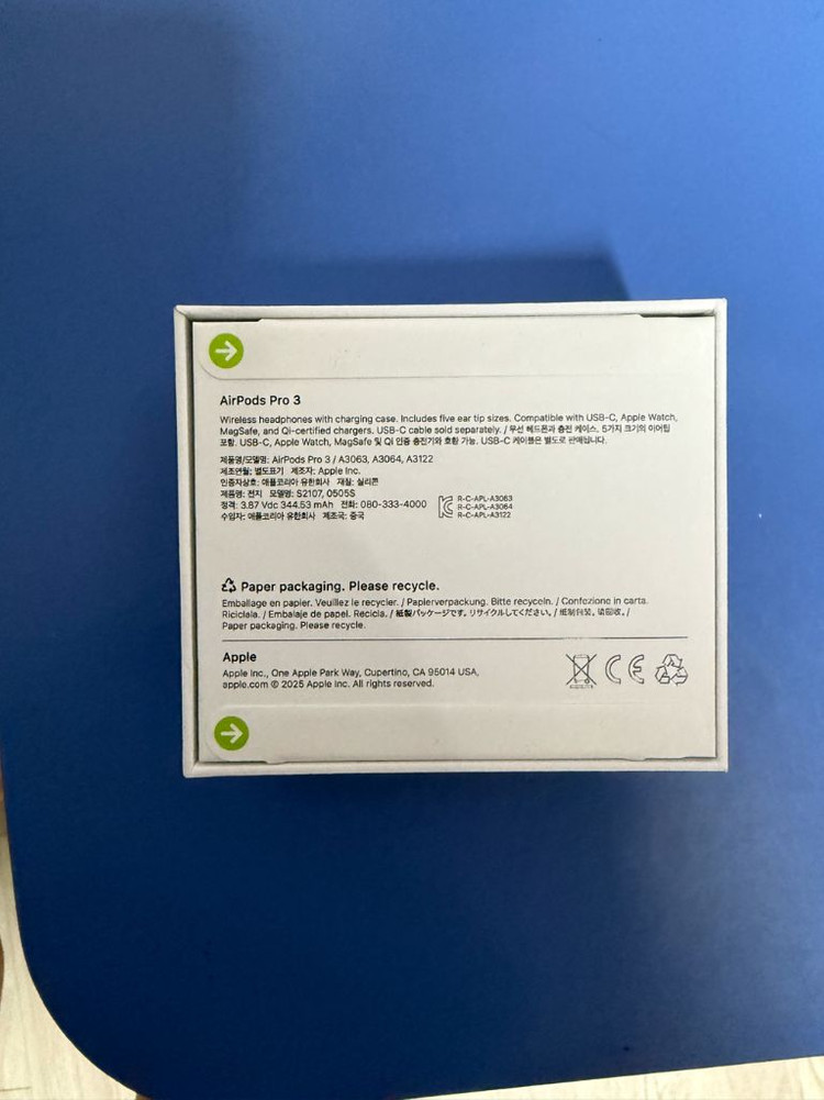 애플 에어팟 프로 3세대 미개봉 이미지