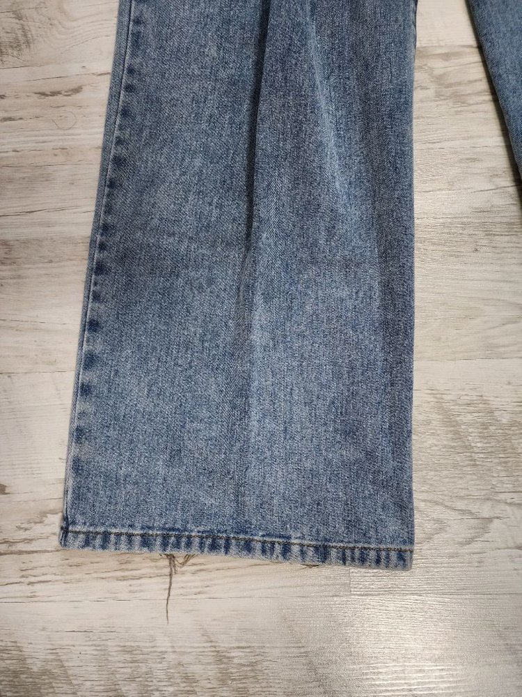 NOT4NERD 낫포너드 원턱 와이드 데님 팬츠. L(32~34) 청바지 이미지