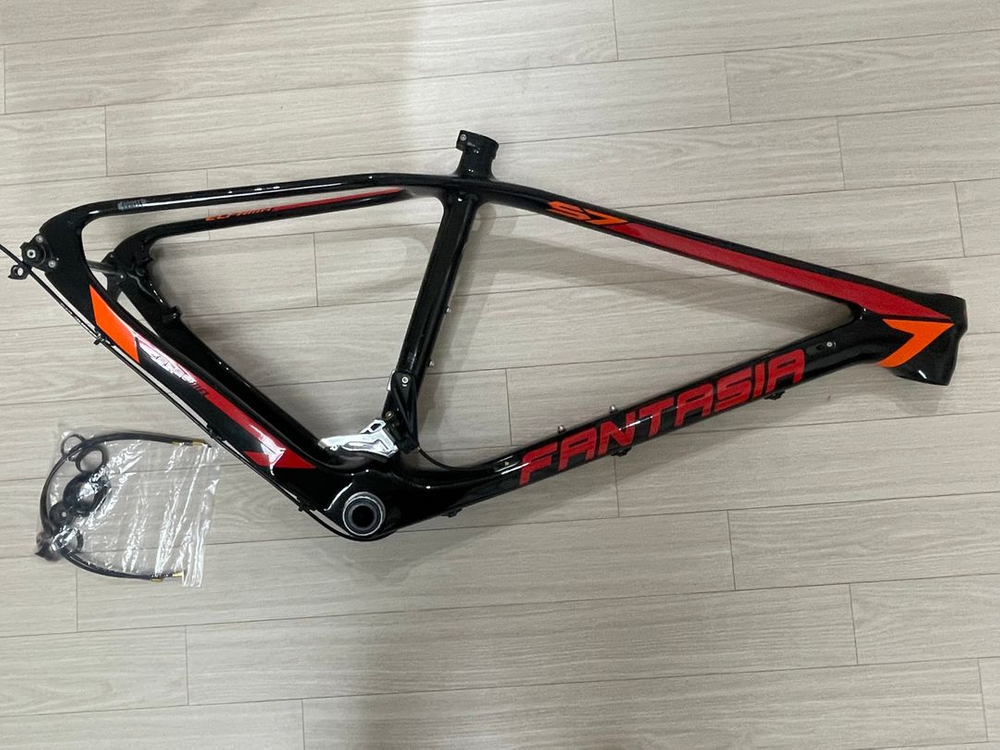판타시아 카본 27.5 부스트 프레임 440사이즈 mtb 자전거 이미지