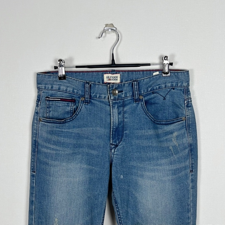 타미힐피거/스판 슬림핏 청바지 스키니 진 여29/라덴 이미지
