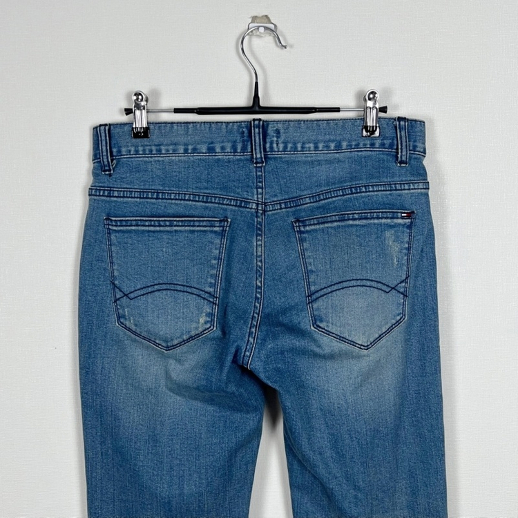 타미힐피거/스판 슬림핏 청바지 스키니 진 여29/라덴 이미지