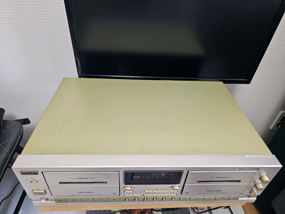 인켈 오디오 더블카세트데크 dd6030 이미지