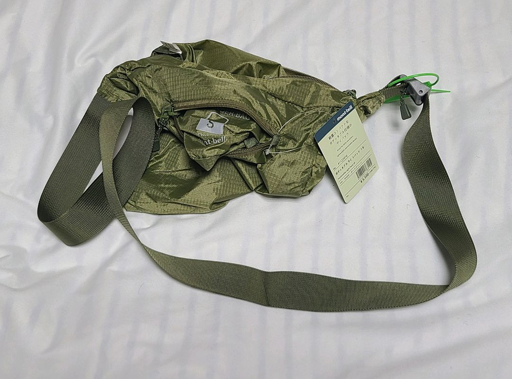 몽벨 초경량 크로스백 / 메신저 백 45cm ( 새상품 ) 이미지