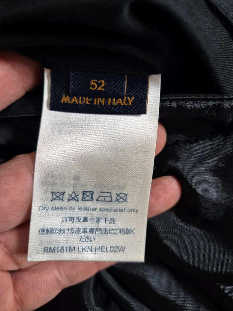 정품)루이비통 자켓(레더 믹스자켓52)105판매 이미지