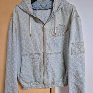 정품)루이비통 데님자켓(NBA한정판52)105판매 이미지