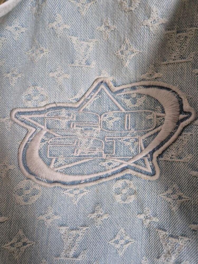 정품)루이비통 데님자켓(NBA한정판52)105판매 이미지