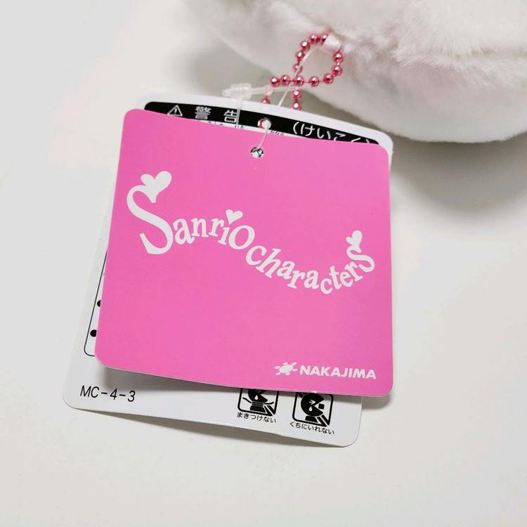일본정품)산리오 헬로키티 핑크 마스코트 인형 키링_여러가지 페이스 도키도키_두근두근 표정 얼굴 누이 마콧 공식 굿즈 이미지