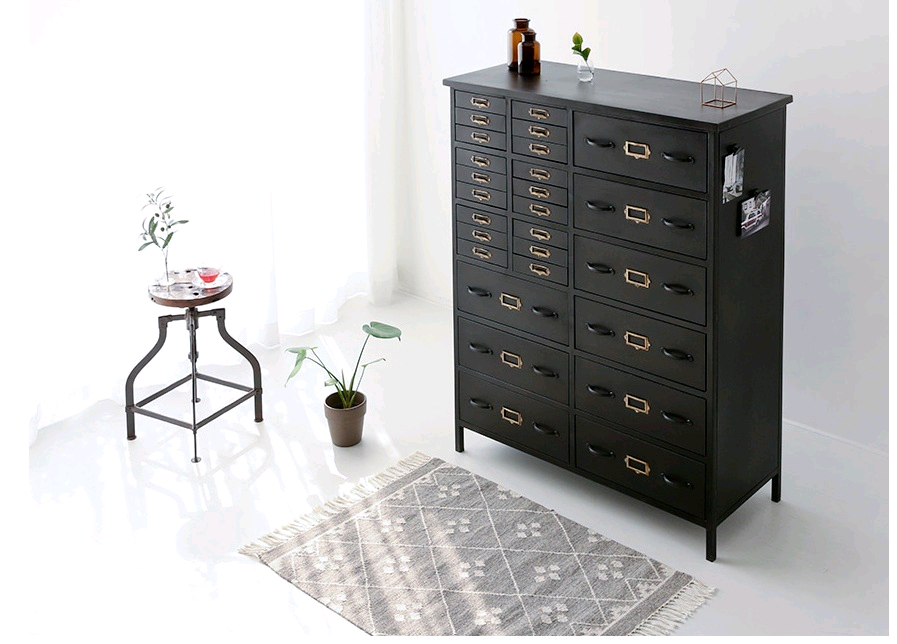 클래식 서랍장 이미지