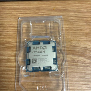AMD 라이젠 9800x3d 미개봉 이미지