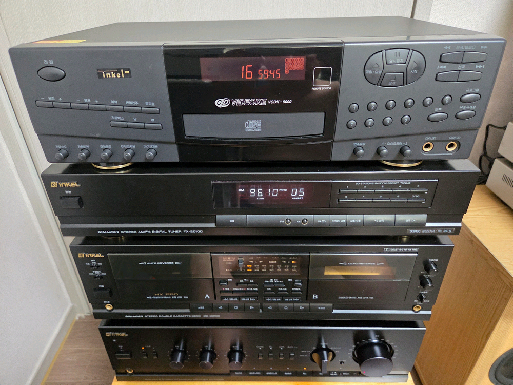 인켈 오디오 4단세트,올 수리된 제품 이미지