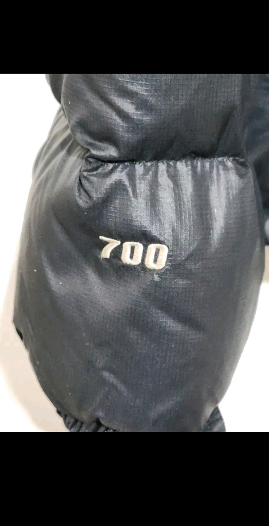(95) 노스페이스 거위털 눕시패딩 점퍼 블랙 700 구스다운 자켓 이미지