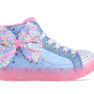 스케쳐스 글리터 빅리본 여아 하이탑 스니커즈(새제품 in BOX) 이미지