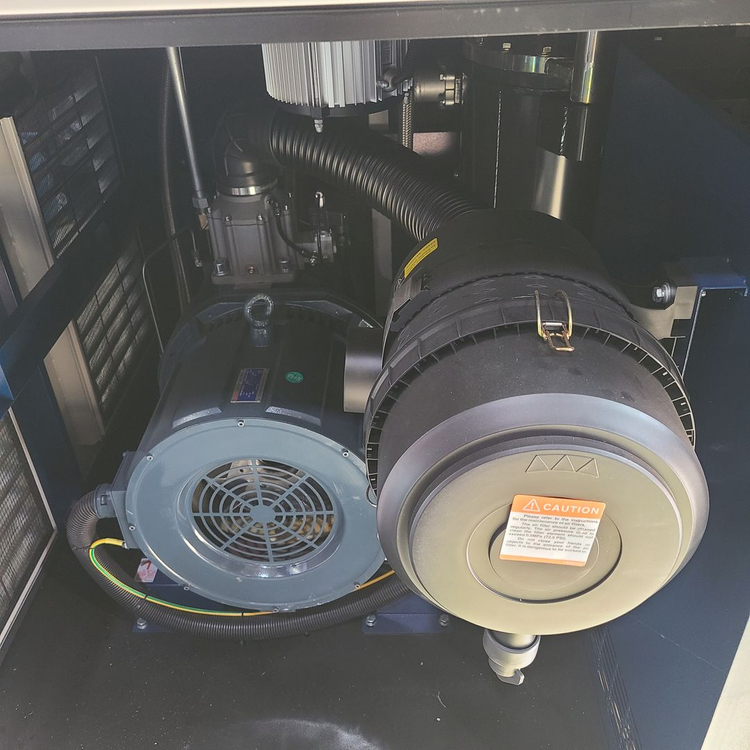 100마력 콤프레샤 세트 탱크 드라이어 포함 - 인버터 스크류 중고 콤프레셔 이미지