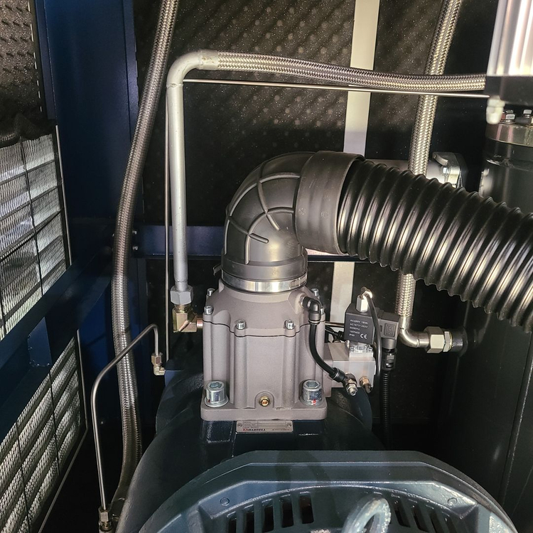 100마력 콤프레샤 세트 탱크 드라이어 포함 - 인버터 스크류 중고 콤프레셔 이미지