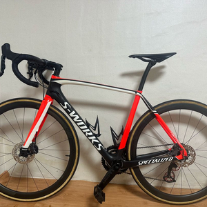 스페셜라이즈드 에스웤 sl5 디스크 듀라에이스 9070 di2 로발 카본휠셋 파워미터세팅 이미지