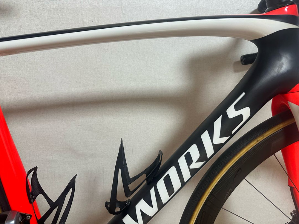 스페셜라이즈드 에스웤 sl5 디스크 듀라에이스 9070 di2 로발 카본휠셋 파워미터세팅 이미지