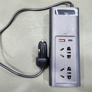 베이스어스 150W 파워 인버터 DC 12V to AC 220V + USB-A 1ea, C Type 1ea 이미지
