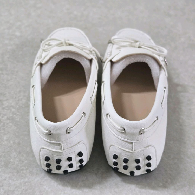 (26년새상품)르꼬르망 드라이빙슈즈 로퍼 240 화이트 이미지