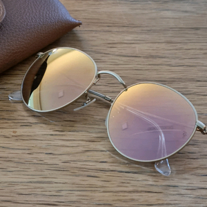 레이벤 rb3447 핑크미러 선글라스 이태리산 이미지