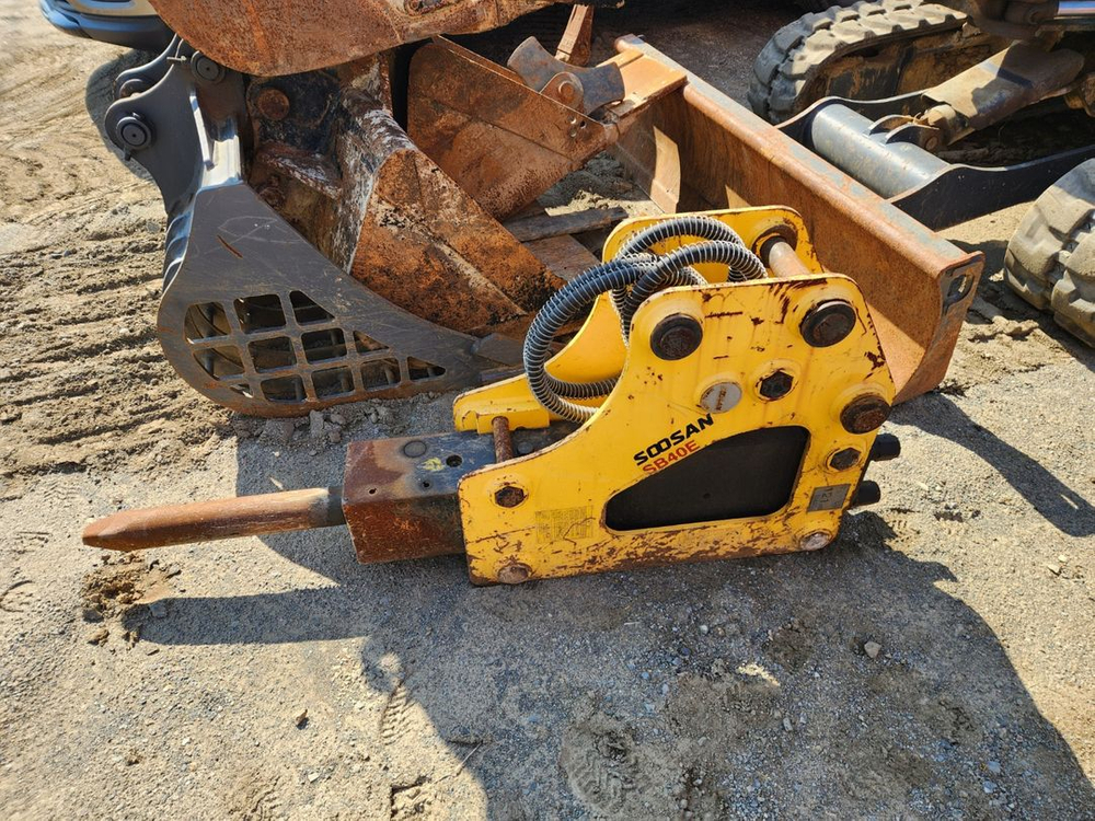 중고미니굴삭기 두산 DX35 코끼리집게 2024년식 630시간 대구위치 중고굴삭기매매 이미지