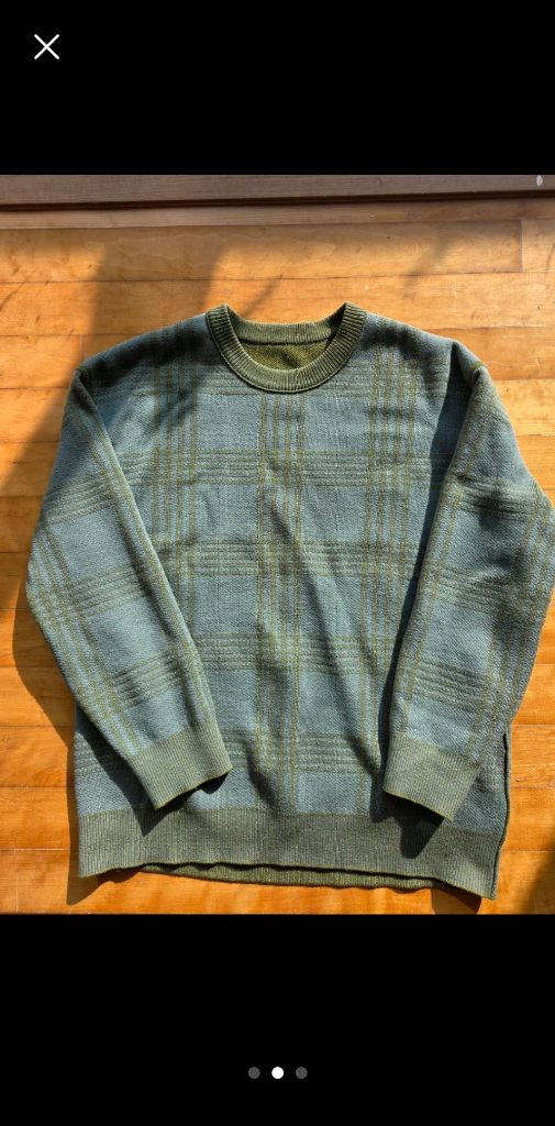 질스튜어트뉴욕 양면 니트 스웨터 이미지