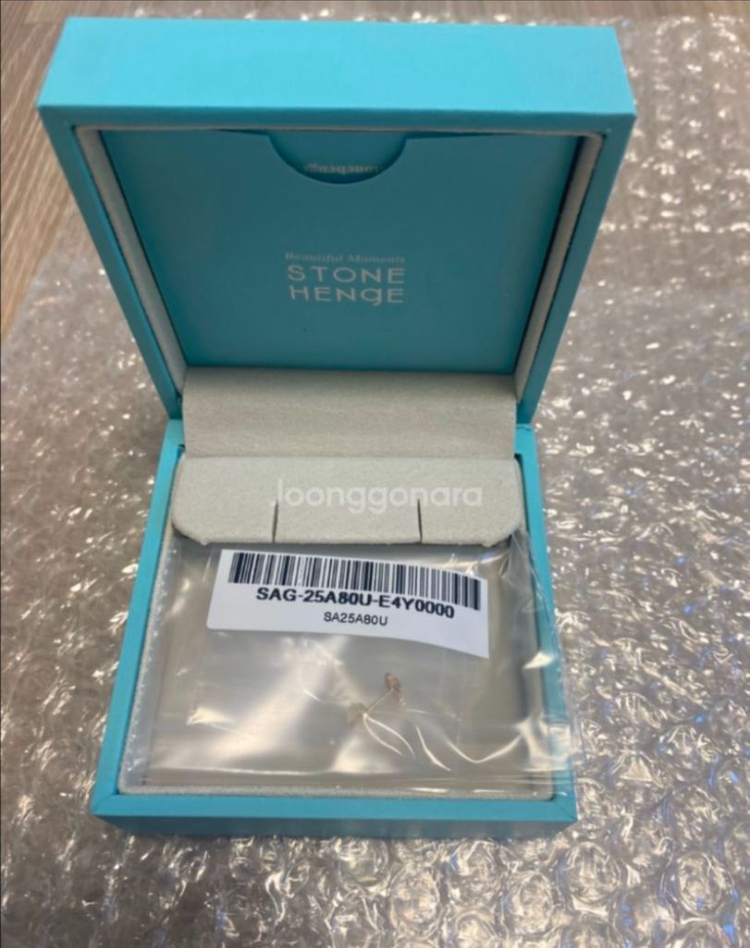 스톤헨지 러브듀엣 SA25A80U 귀걸이 14k 미개봉 이미지