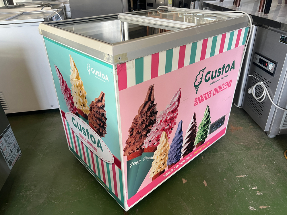 중고 유니크 아이스크림 냉동고 235팝니다 이미지