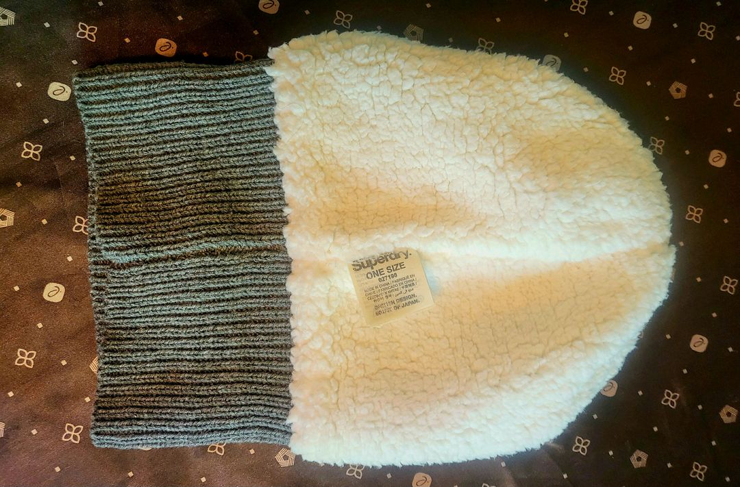 [미착용 새상품] SUPERDRY JAPAN 슈퍼드라이 양털비니 이미지