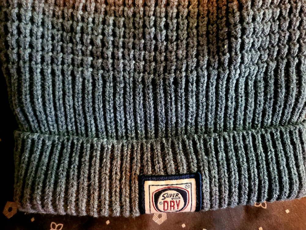 [미착용 새상품] SUPERDRY JAPAN 슈퍼드라이 양털비니 이미지