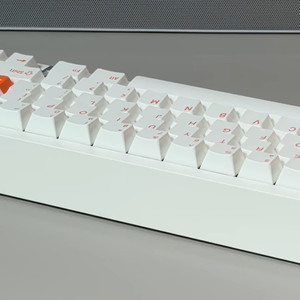 MelGeek 멜긱 REAL67 리얼 67 게이밍 마그네틱 키보드 화이트 이미지