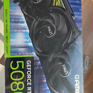 PALIT RTX 5080 GAMING PRO 그래픽카드 미개봉 이미지